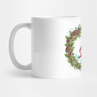 My first Xmas Wreath Mug